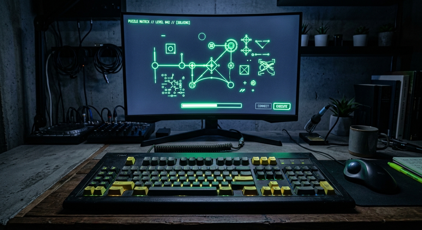 Indie developer workspace